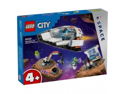 LEGO CITY ESPACE 60429 LE VAISSEAU ET LA DECOUVERTE DE L'ASTEROIDE