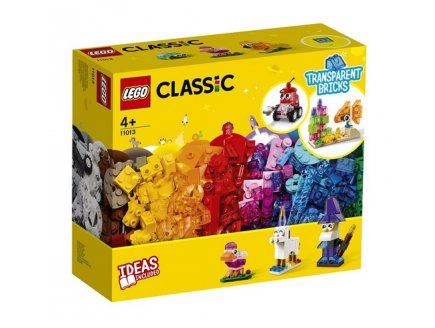 LEGO CLASSIC 11013 BRIQUES TRANSPARENTES CREATIVES