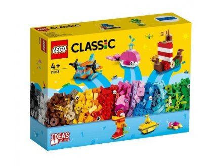 LEGO CLASSIC 11018 JEUX CREATIFS DANS L'OCEAN