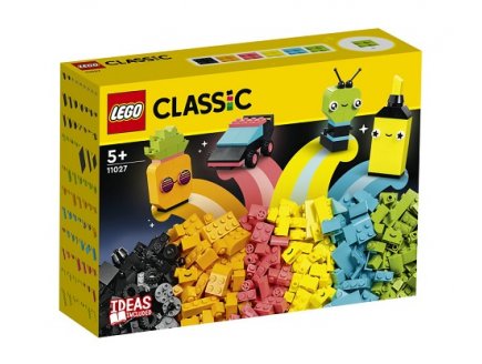 LEGO CLASSIC 11027 L'AMUSEMENT CREATIF FLUO