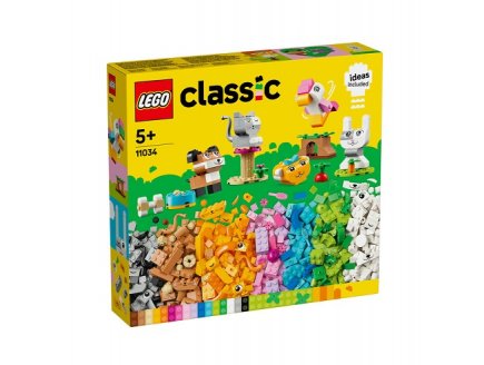 LEGO CLASSIC 11034 LES ANIMAUX DE COMPAGNIE CREATIFS