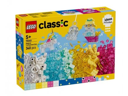 LEGO CLASSIC 11040 LA BOITE DE BRIQUES TRANSPARENTES MAGIQUES