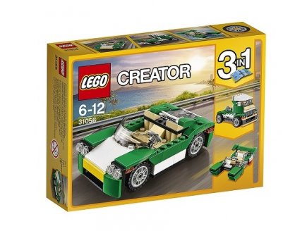 LEGO CREATOR 31056 LA DECAPOTABLE VERTE 