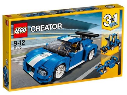 LEGO CREATOR 31070 LE BOLIDE BLEU