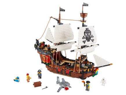 Lego creator 31109 le bateau pirate