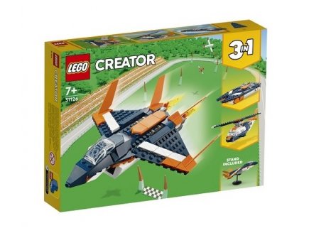 LEGO CREATOR 31126 L'AVION SUPERSONIQUE