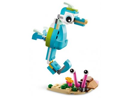 Lego creator 31128 le dauphin et la tortue