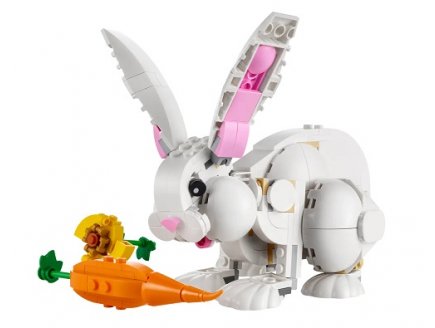 Lego creator 31133 le lapin blanc
