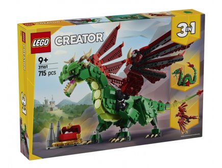 LEGO CREATOR 31161 LE DRAGON MEDIEVAL