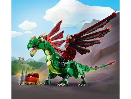 Lego creator 31161 le dragon medieval