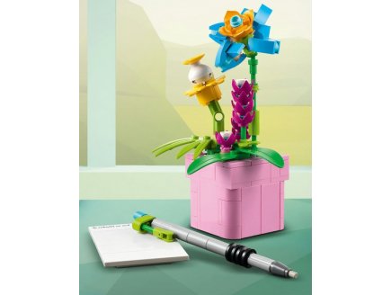 Lego creator 31169 la machine a ecrire avec des fleurs