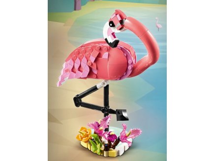 Lego creator 31170 animaux sauvages : le flamant rose