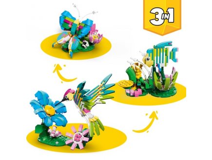 Lego Creator 31384 Animaux sauvages : le colibri coloré