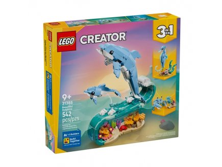 Lego Creator 31385 Animaux marins : les beaux dauphins