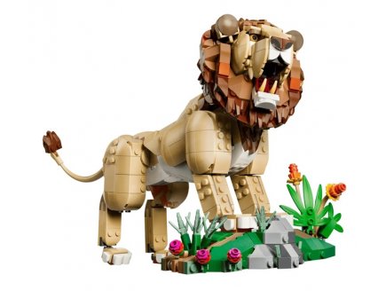 Lego Creator 31386 Animaux sauvages : le lion majestueux