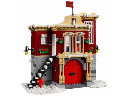 Lego creator expert 10263 la caserne des pompiers du village d'hiver