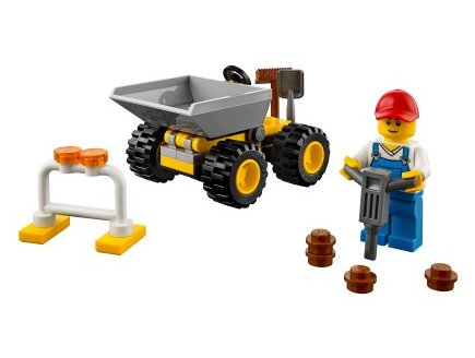 Lego creator polybag 30348 mini dumper