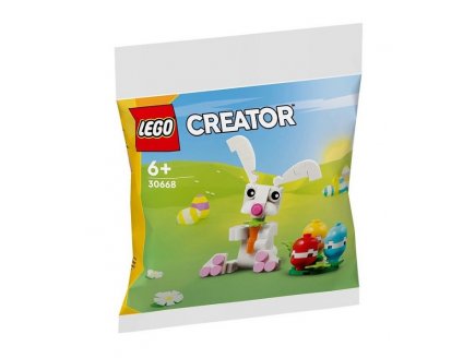 LEGO CREATOR POLYBAG 30668 LE LAPIN DE PAQUES ET LES OEUFS COLORES