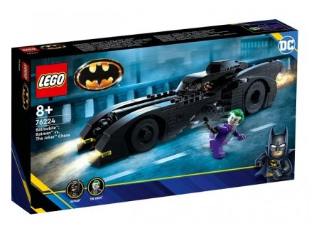 LEGO DC COMICS 76224 LA BATMOBILE : POURSUITE ENTRE BATMAN ET LE JOKER