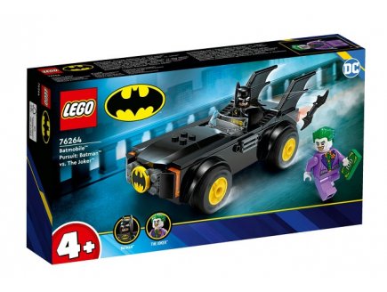 LEGO DC COMICS 76264 LA POURSUITE DU JOKER EN BATMOBILE