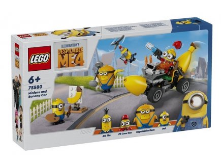 LEGO DESPICABLE ME 75580 LES MINIONS ET LA VOITURE BANANE - MOI, MOCHE ET MECHANT 4