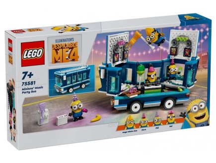 LEGO DESPICABLE ME 75581 LE DISCO BUS DES MINIONS - MOI, MOCHE ET MECHANT 4