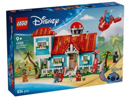 LEGO DISNEY 43268 LA MAISON SUR LA PLAGE DE LILO & STITCH