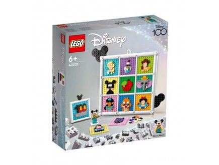 LEGO DISNEY CLASSIC 43221 100 ANS D'ICONES DISNEY