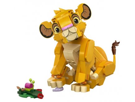 Lego disney classic 43243 simba, le bebe du roi lion