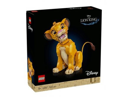 LEGO DISNEY CLASSIC 43247 SIMBA, LE JEUNE ROI LION
