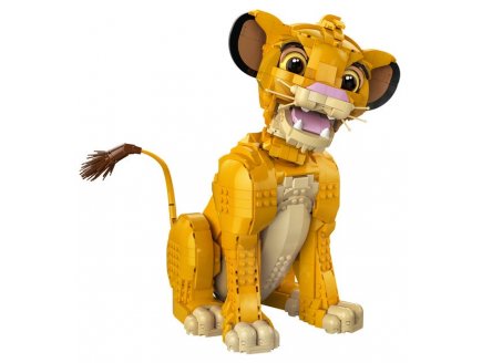 Lego disney classic 43247 simba, le jeune roi lion