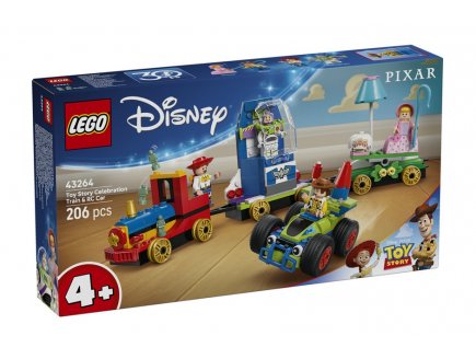 Lego Disney Classic 43264 Le Train en fte et voiture RC Toy Story