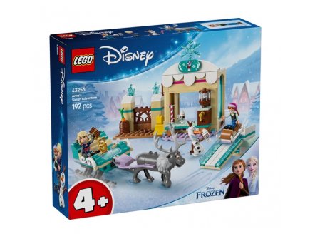 LEGO DISNEY FROZEN 43256 L'AVENTURE EN TRAINEAU D'ANNA