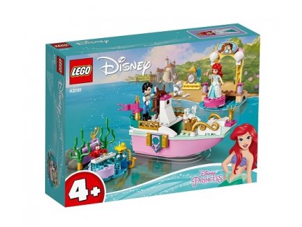 LEGO DISNEY PRINCESS 43191 LE BATEAU DE MARIAGE D'ARIEL