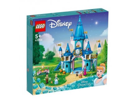 LEGO DISNEY PRINCESS 43206 LE CHATEAU DE CENDRILLON ET DU PRINCE CHARMANT