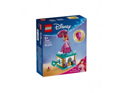 LEGO DISNEY PRINCESS 43259 ARIEL TOURNOYANTE