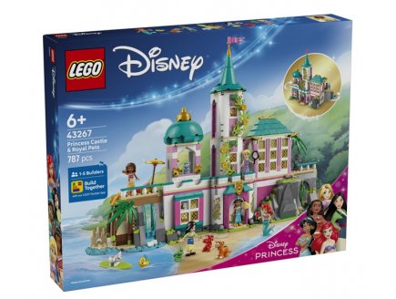Lego Disney Princess 43267 Le chteau des princesses et les animaux royaux