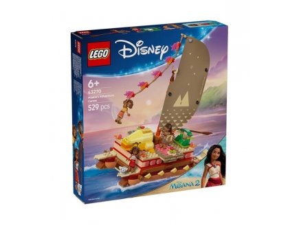 LEGO DISNEY PRINCESS 43270 LE BATEAU D'AVENTURE DE VAIANA