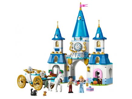 Lego disney princess 43275 le chateau de cendrillon et la caleche