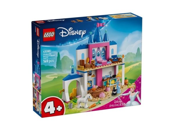 Lego Disney Princess 43283 Château de Cendrillon et ses amis animaux