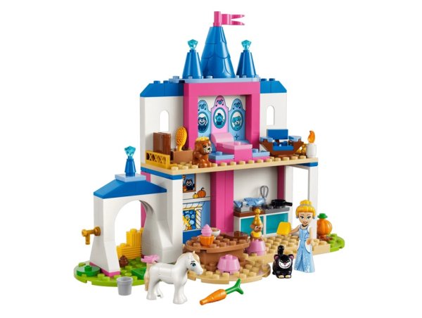 Lego Disney Princess 43283 Château de Cendrillon et ses amis animaux