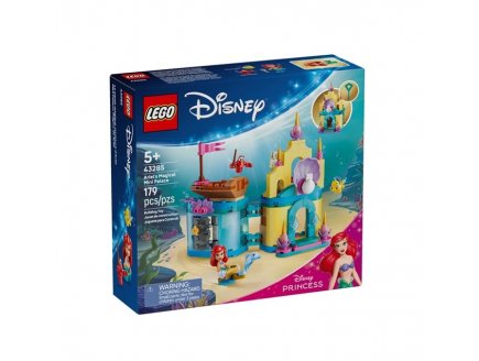 Lego Disney Princess 43285 Le palais magique d�Ariel miniature