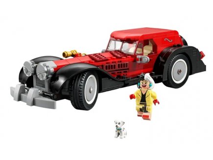 Lego Disney Villains 43277 La voiture de Cruella dEnfer - 101 Dalmatiens
