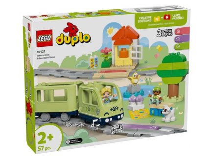 LEGO DUPLO 10427 LE TRAIN D'AVENTURES INTERACTIF