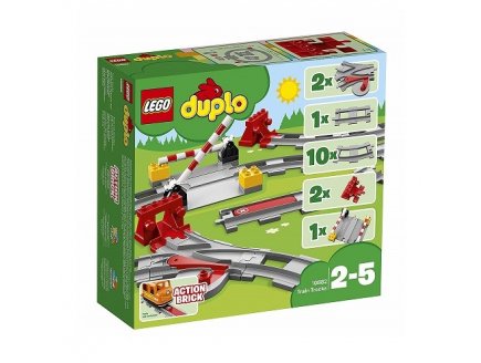 LEGO DUPLO 10882 LES RAILS DU TRAIN