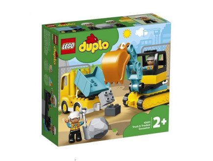 LEGO DUPLO 10931 LE CAMION ET LA PELLETEUSE