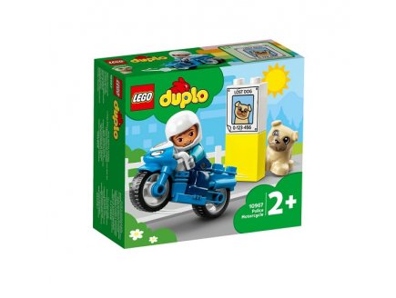 LEGO DUPLO 10967 LA MOTO DE POLICE