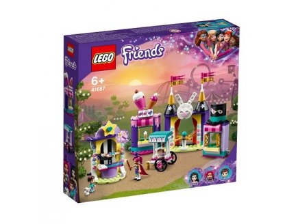 LEGO FRIENDS 41687 LES STANDS DE LA FETE FORAINE MAGIQUE