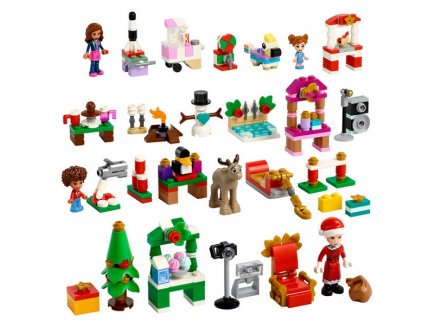 Lego friends 41706 calendrier de l'avent friends - noel 2022