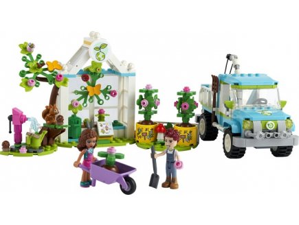 Lego friends 41707 le camion planteur d'arbres
